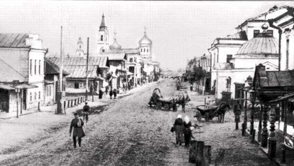 Одна из улиц города.